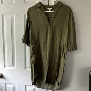 Olive Green Dress